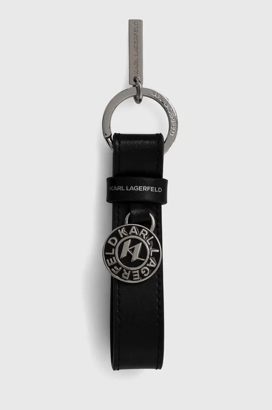 črna Usnjen obesek za ključe Karl Lagerfeld Unisex