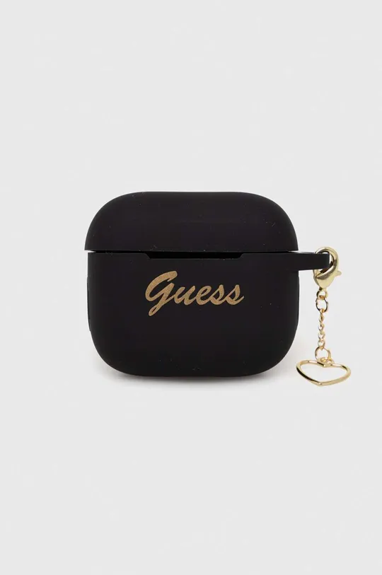 czarny Guess etui na airpod AirPods 3 cover Unisex