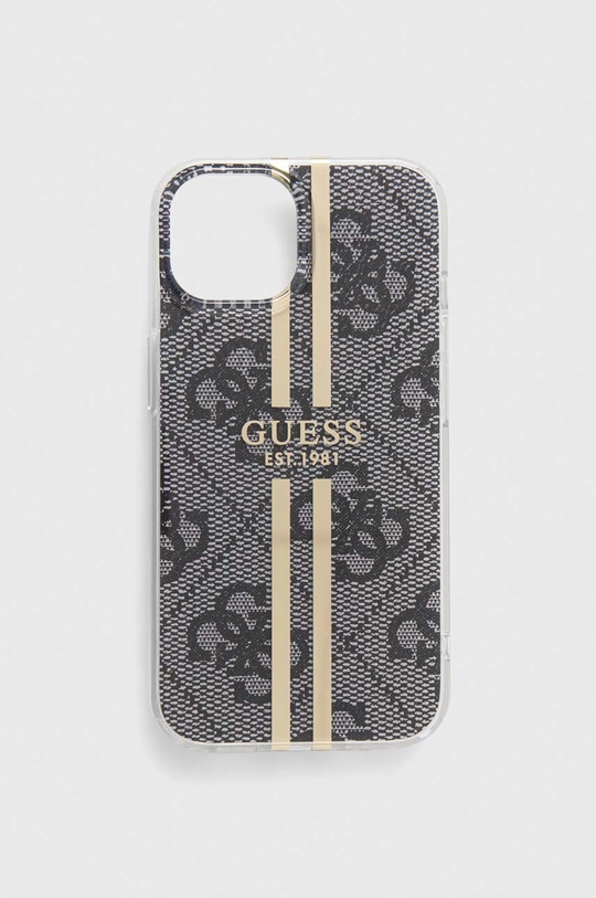 szary Guess etui na telefon PSEGK iPhone 15 / 14 / 13 6.1