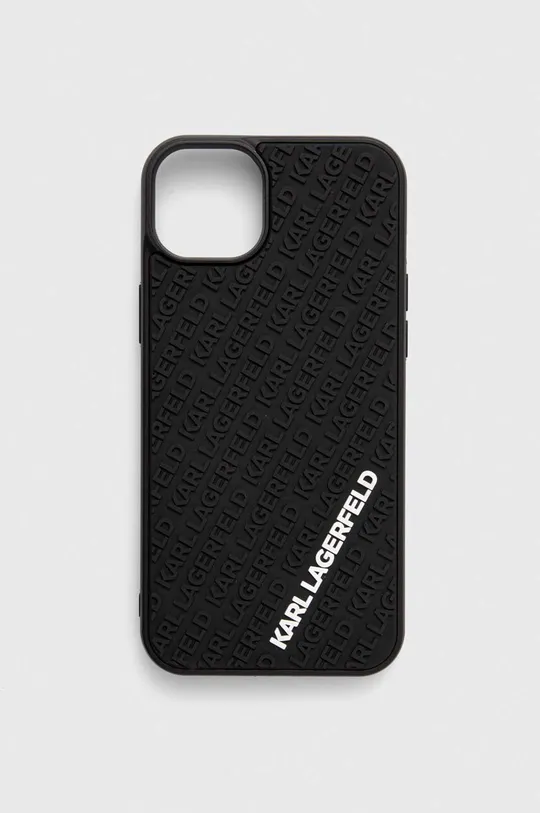 črna Etui za telefon Karl Lagerfeld iPhone 15 Plus / 14 Plus 6.7