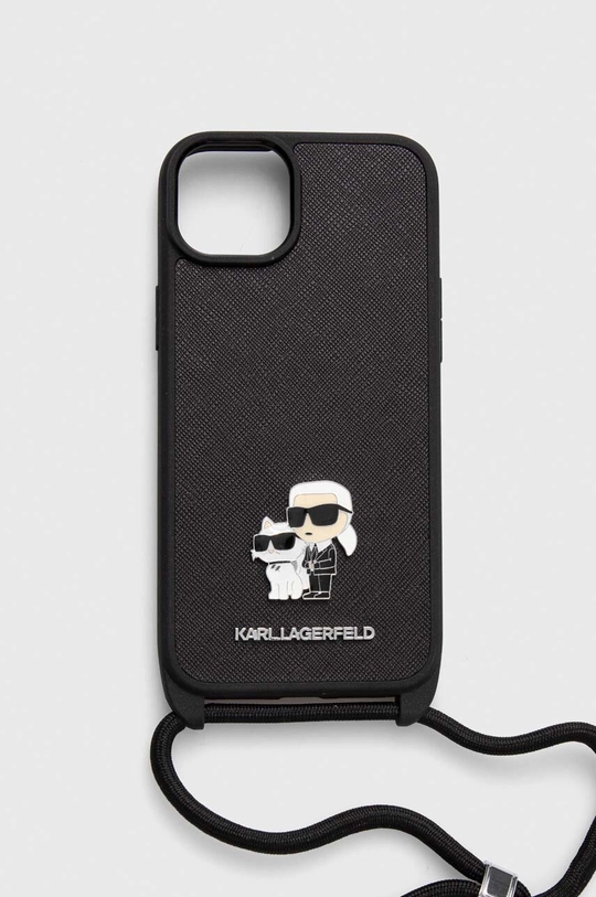 μαύρο Θήκη κινητού Karl Lagerfeld iPhone 15 Plus / 14 Plus 6.7