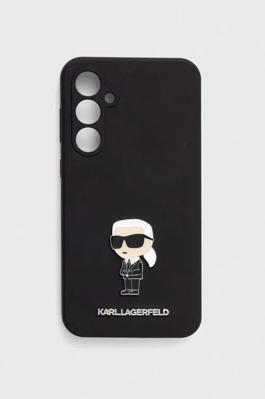 fekete Karl Lagerfeld telefon tok S23 FE S711 Uniszex