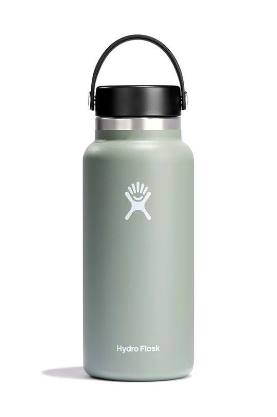 zielony Hydro Flask butelka termiczna 32 Oz Wide Flex Cap Agave Unisex