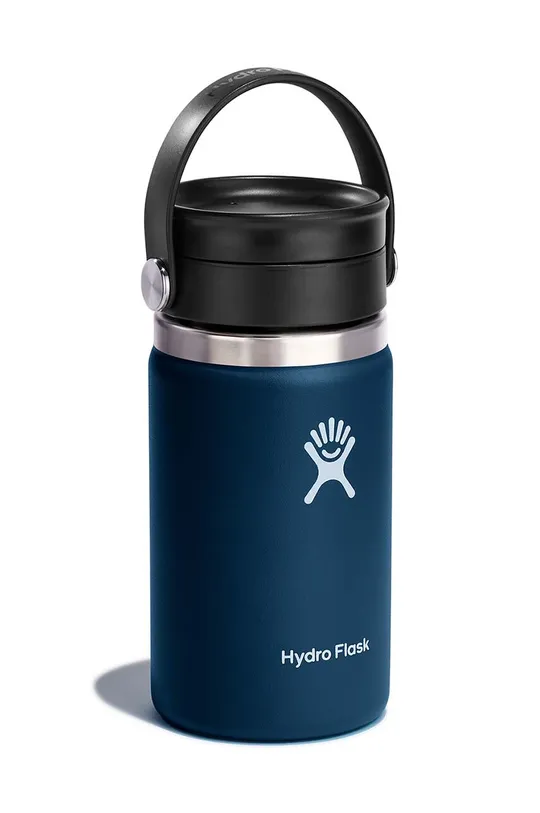Θερμικό μπουκάλι Hydro Flask 12 Oz Wide Flex Sip Lid Indigo μπλε