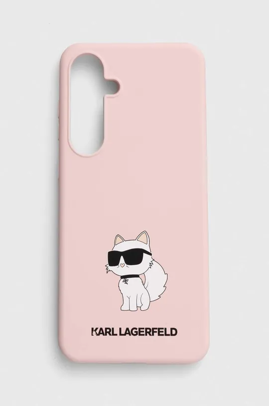 różowy Karl Lagerfeld etui na telefon S24+ S926 Unisex