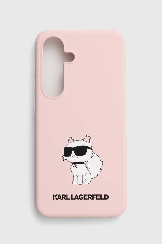 różowy Karl Lagerfeld etui na telefon S24 S921 Unisex