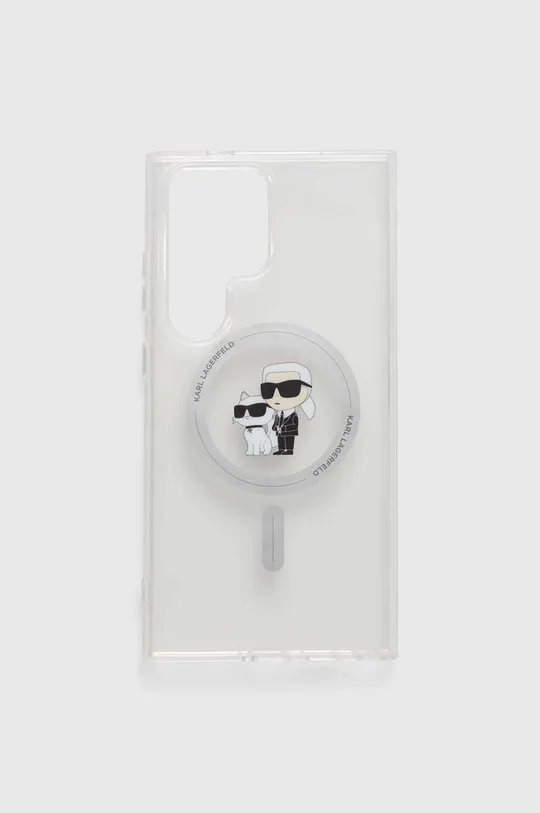 áttetsző Karl Lagerfeld telefon tok S24 Ultra S928 Uniszex