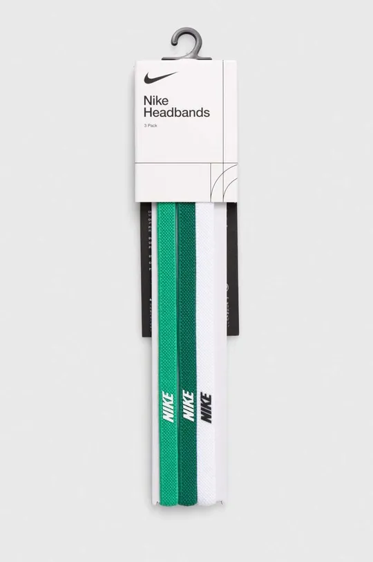 zielony Nike opaski na głowę 6-pack Unisex