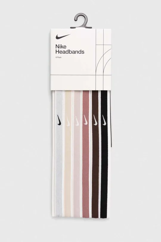 bež Naglavni trakovi Nike 6-pack Unisex