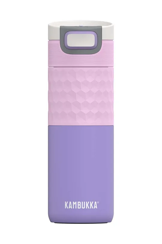 niebieski Kambukka kubek termiczny Etna Grip 500ml Pale Purple Unisex