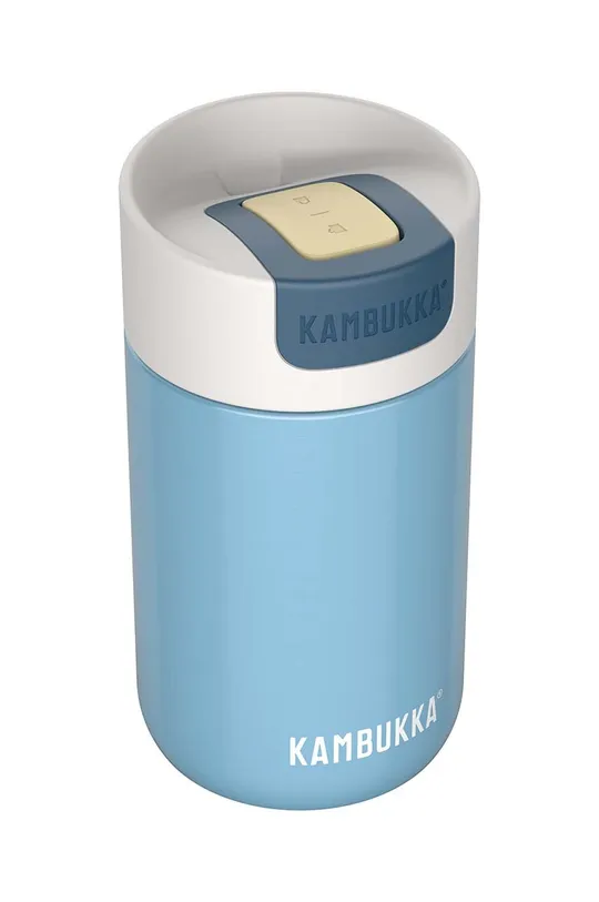 Pokrovček za termo steklenico Kambukka Switch Lid Olympus Silk Blue Umetna masa