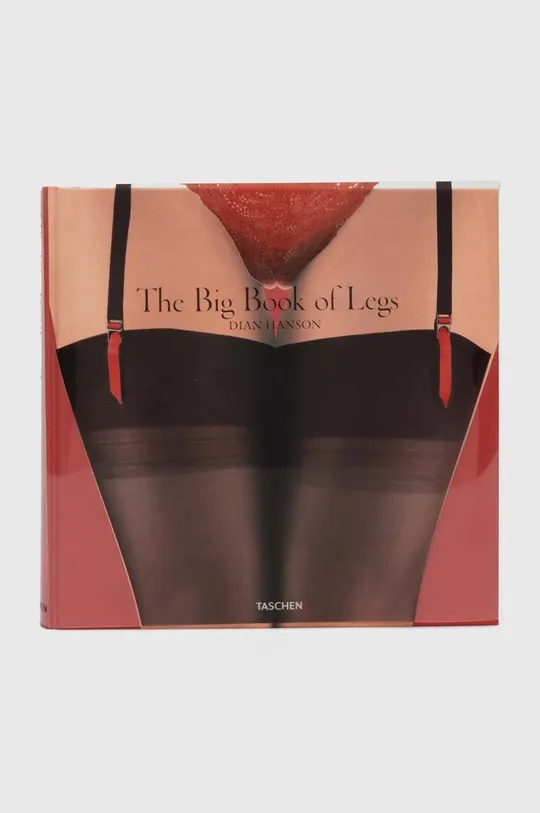 többszínű Taschen GmbH könyv The Big Book of Legs by Dian Hanson, English Uniszex