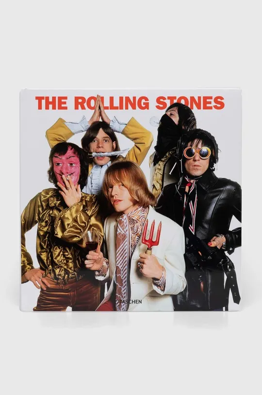 többszínű Taschen GmbH könyv The Rolling Stones. Updated by Reuel Golden, English Uniszex