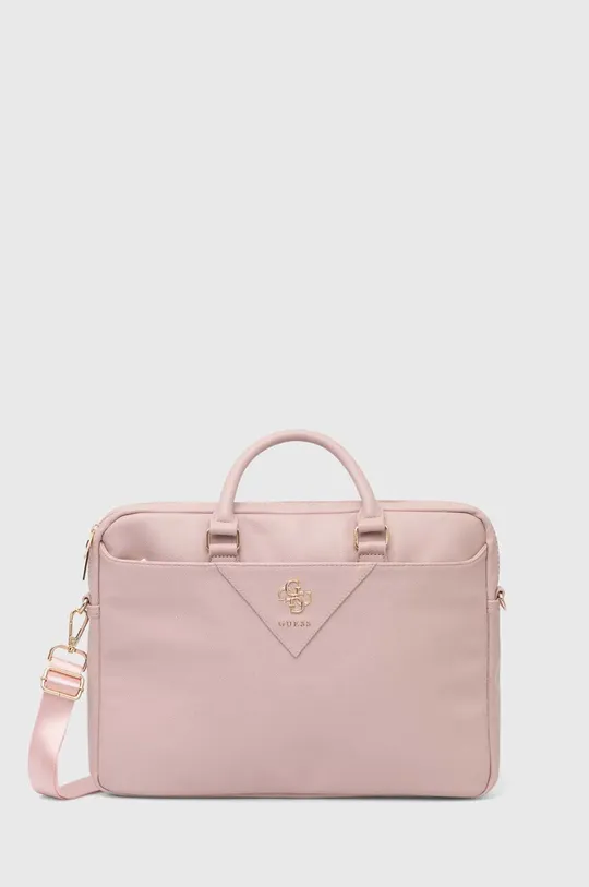 rózsaszín Guess laptop táska Uniszex