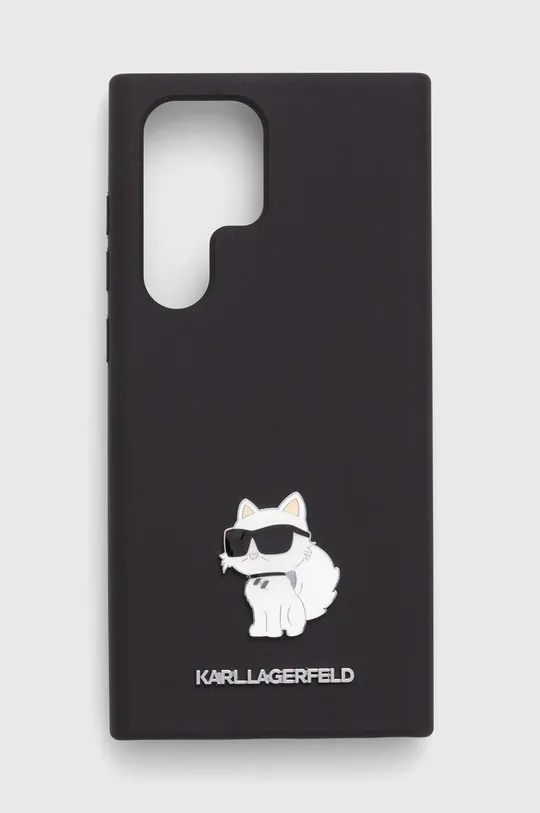 čierna Puzdro na mobil Karl Lagerfeld S23 Ultra S918 Unisex