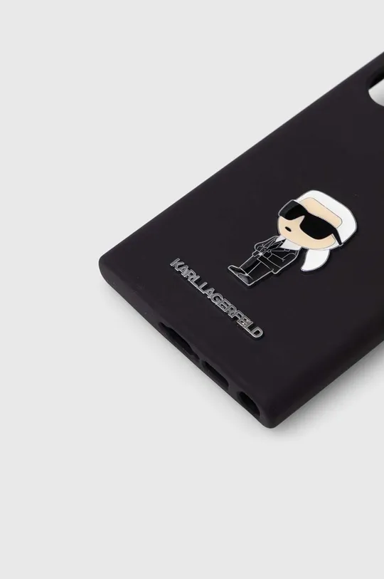 Etui za telefon Karl Lagerfeld S23 Ultra S918 črna