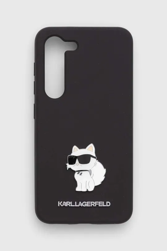 чёрный Чехол на телефон Karl Lagerfeld Galaxy S23 Unisex