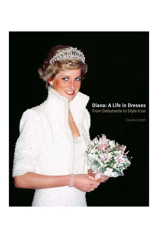 multicolor książka Diana: A Life in Dresses by Claudia Joseph Unisex