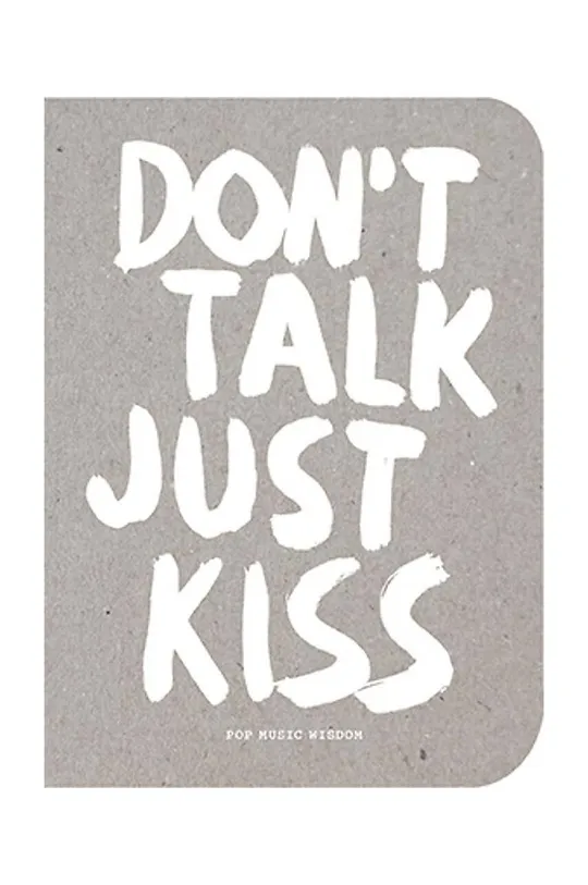 πολύχρωμο Βιβλίο home & lifestyle Don't talk just kiss by Marcus Kraft, English Unisex