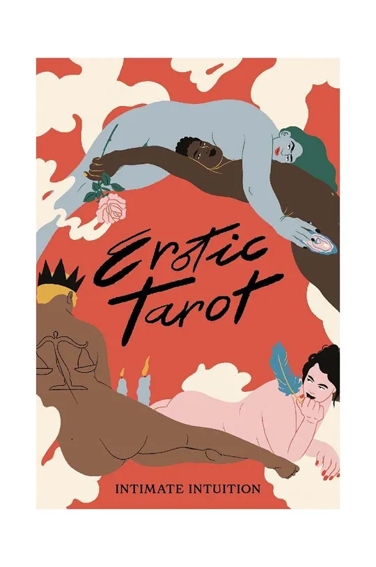 πολύχρωμο Τράπουλα home & lifestyle Erotic Tarot: Intimate Intuition by The Fickle Finger of Fate, English Unisex