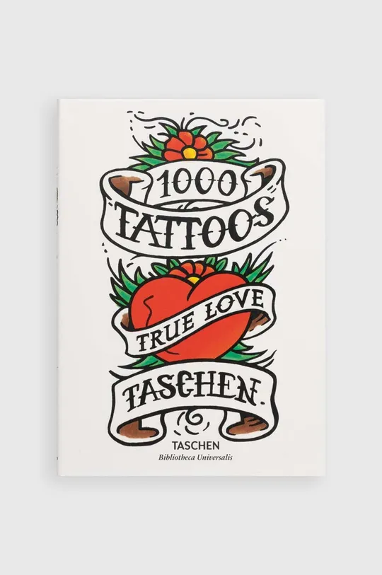 πολύχρωμο Βιβλίο Taschen 1000 Tattoos by Burkhard Riemschneider, English Unisex
