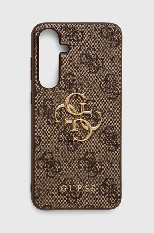 hnedá Puzdro na mobil Guess Samsung Galaxy  S24 + S926 Unisex