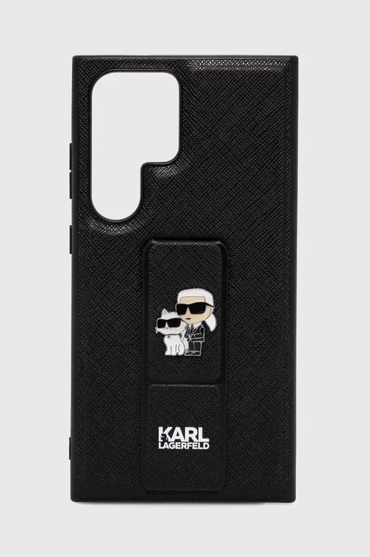 czarny Karl Lagerfeld etui na telefon S24 Ultra S928 Unisex