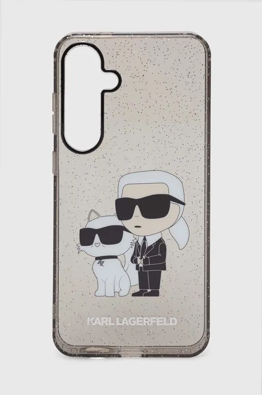 čierna Puzdro na mobil Karl Lagerfeld Galaxy  S24+ S926 Unisex