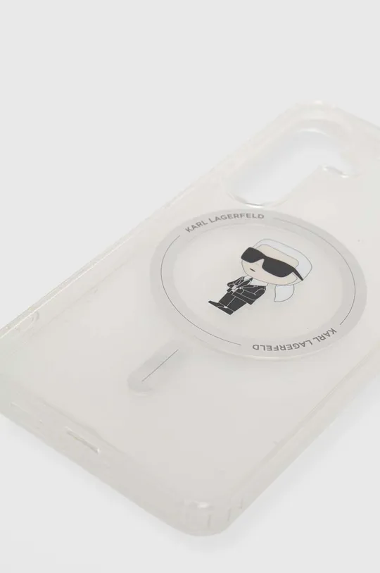 Puzdro na mobil Karl Lagerfeld Samsung Galaxy S24+ S926 priesvitná