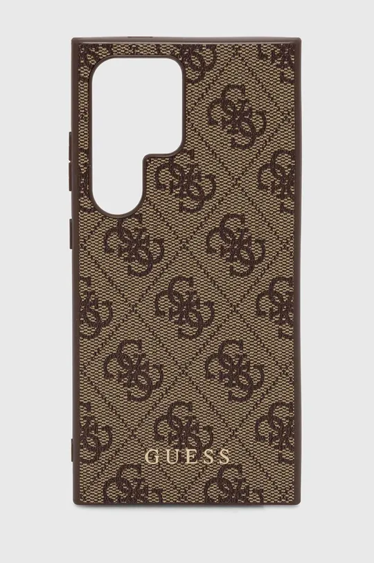 hnedá Puzdro na mobil Guess Galaxy  S24 Ultra S928 Unisex