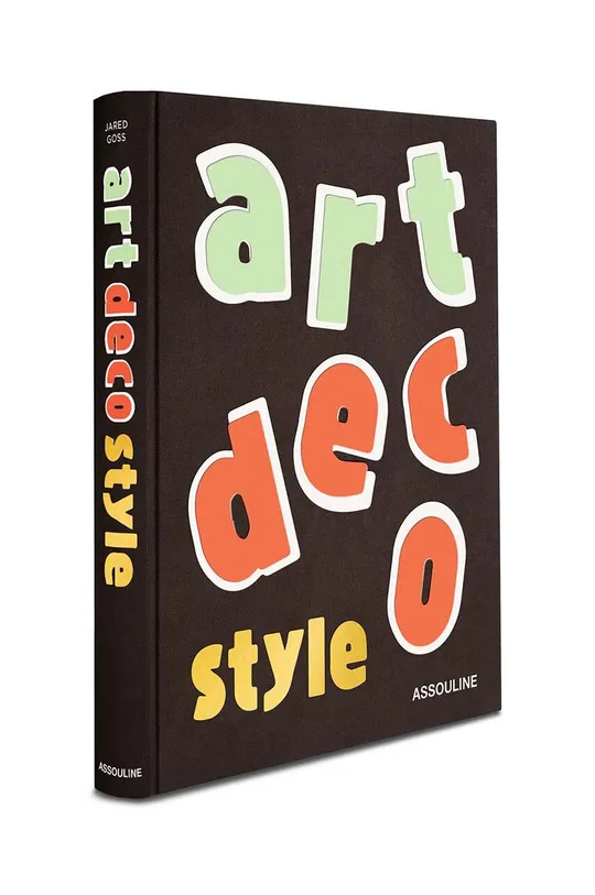 Книга Assouline Art Deco Style by Jared Goss, Enhlish барвистий