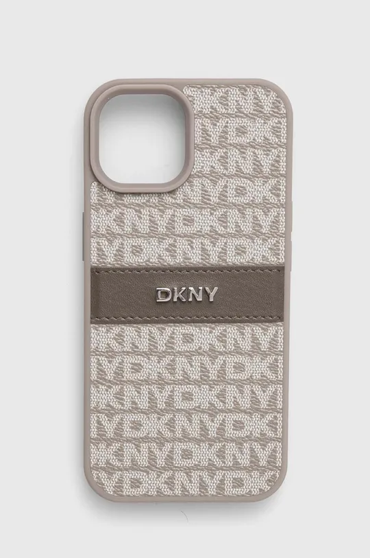 серый Чехол на телефон Dkny iPhone 15 / 14 / 13 6.1 Unisex