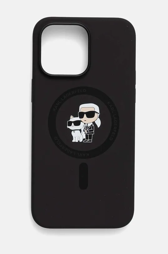 Чохол на телефон Karl Lagerfeld iPhone 14 Pro Max 6.7 для телефону чорний KLHMP14XSCMKCRHK
