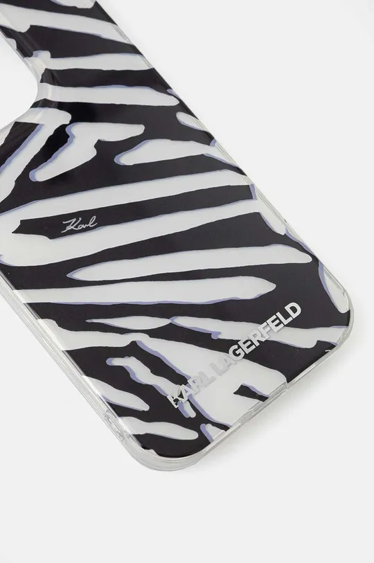 Аксесуари Чохол на телефон Karl Lagerfeld iPhone 15 Pro 6.1 KLHCP15LHZBPKCCK чорний