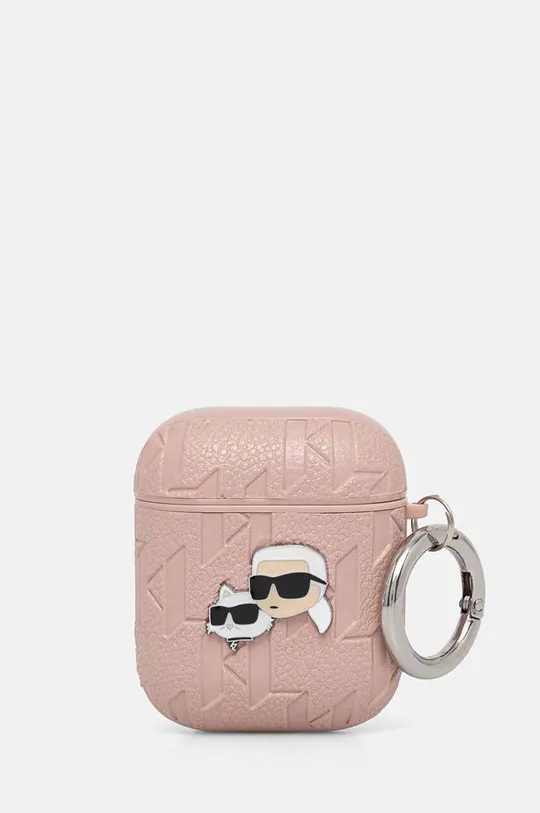 Karl Lagerfeld custodia per airpod AirPods 1/2 cover rosa KLA2PGKCPP