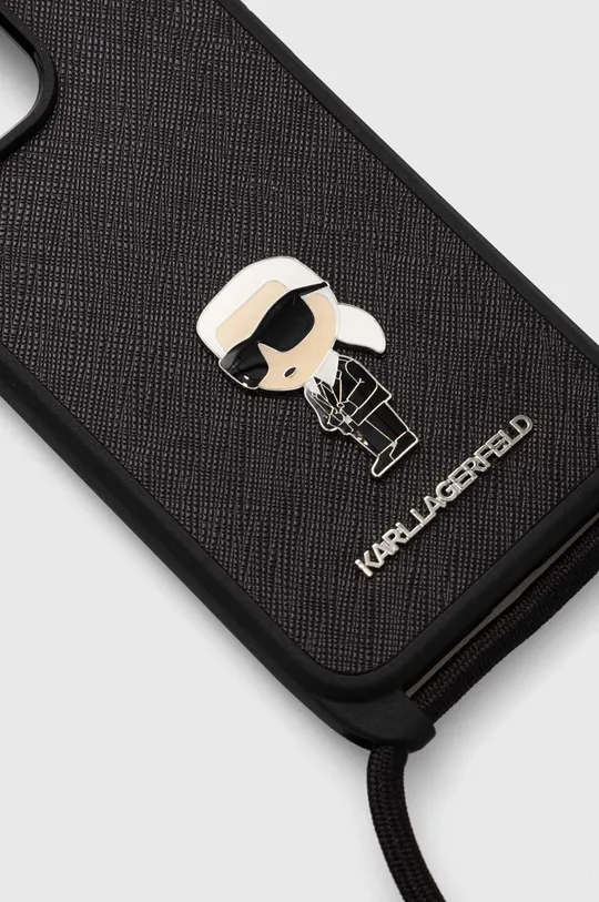 Akcesoria Karl Lagerfeld etui na telefon iPhone 15 Pro Max 6.7 KLHCP15XSASKNPSK czarny