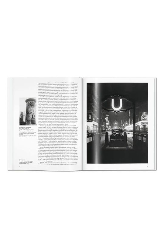 Home & Decor Kniha Taschen Berlin in the 1920s by Rainer Metzger, English 9783836550505 viacfarebná