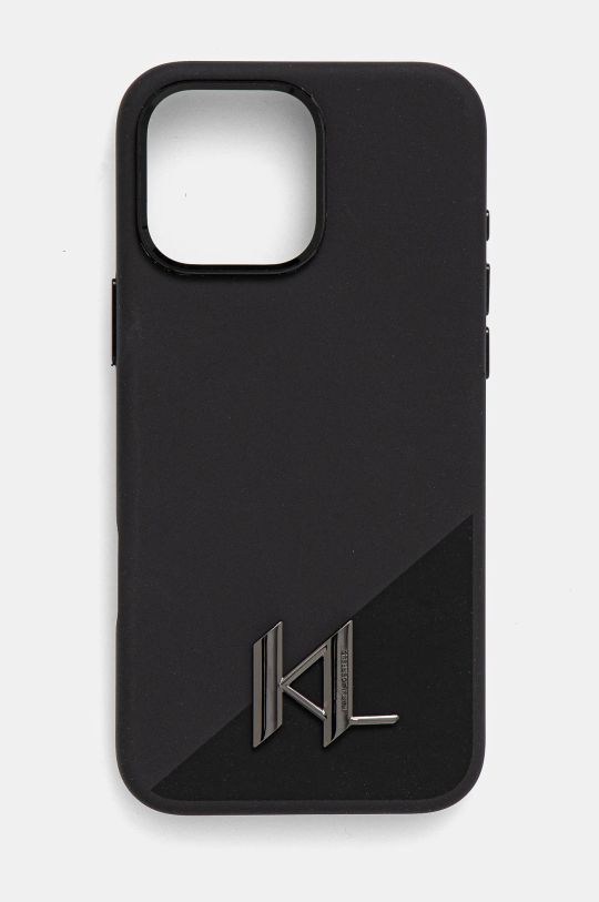 Θήκη κινητού Karl Lagerfeld iPhone 16 Pro Max 6.9 για τηλέφωνο μαύρο KLHMP16XSCMKMPCK