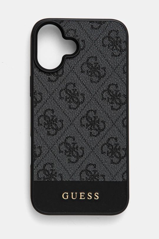 Guess etui na telefon iPhone 16 Plus 6.7 na telefon szary GUHCP16MG4GLGR