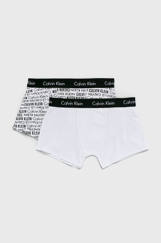 bílá Calvin Klein Underwear - Dětské boxerky 104-176 cm (2-pack) Chlapecký