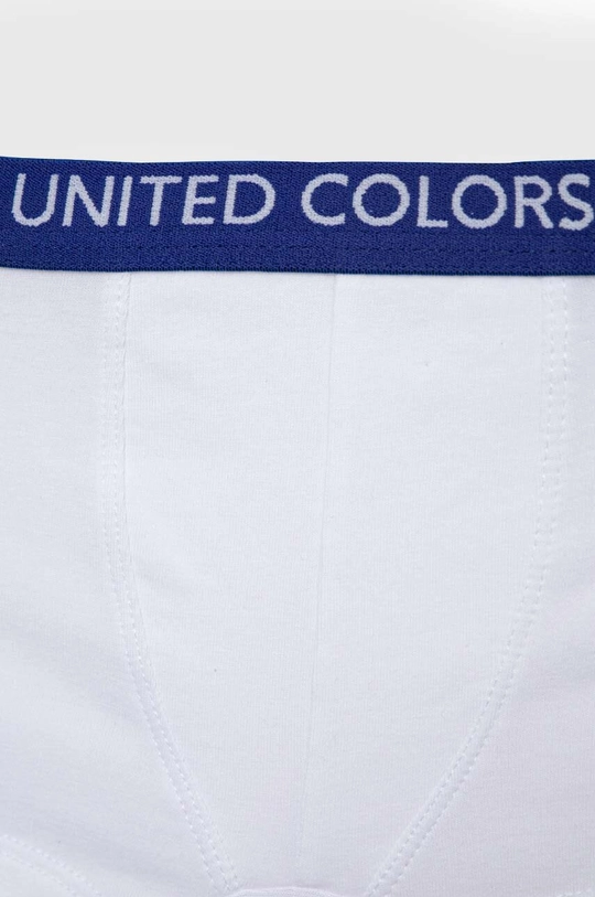 biały United Colors of Benetton bokserki dziecięce 2-pack