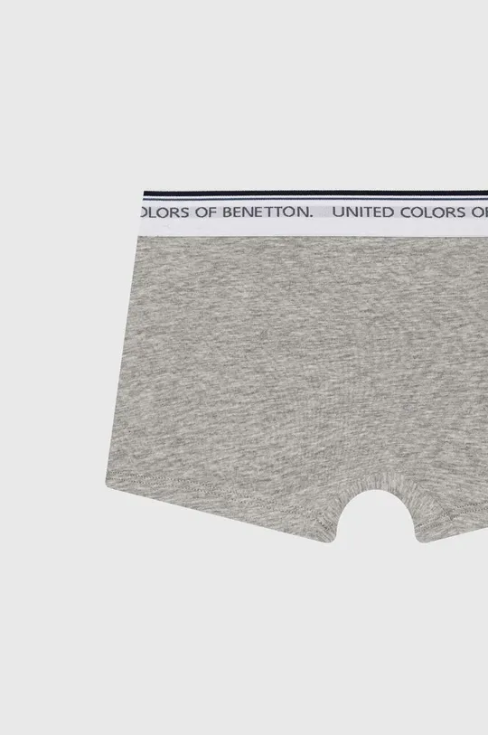 sivá Detské boxerky United Colors of Benetton 2-pak