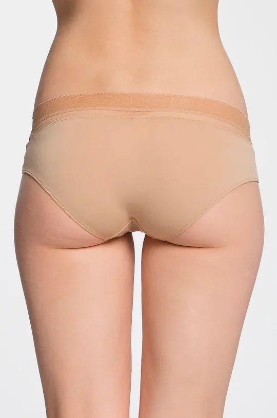 Calvin Klein Underwear - Nohavičky Hipster béžová