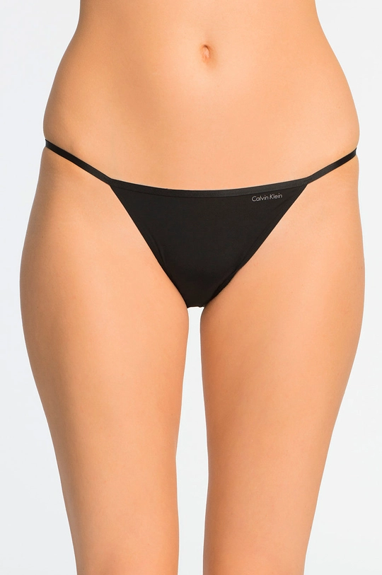 czarny Calvin Klein Underwear - Stringi Damski