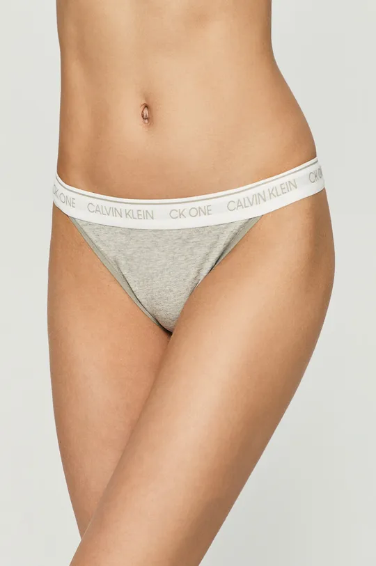 světle šedá Calvin Klein Underwear - Kalhotky brazilky CK One Dámský
