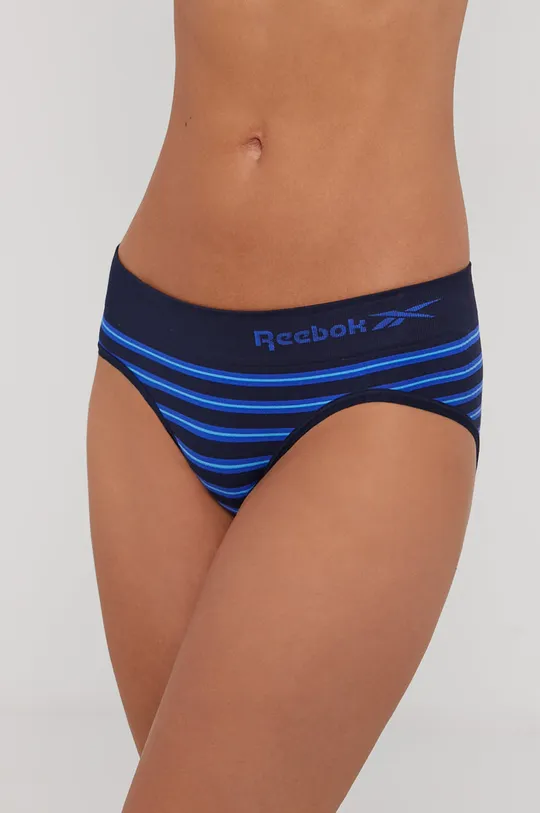 granatowy Reebok Figi (2-PACK) F9607 Damski