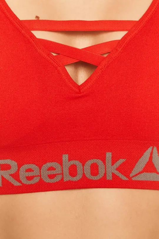 czerwony Reebok - Biustonosz sportowy U4.F9346