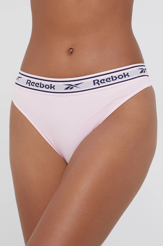 Reebok Stringi (3-pack) U4.F9666 95 % Bawełna, 5 % Elastan