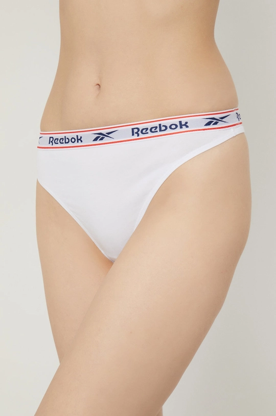 Reebok stringi F9802 (3-pack) 95 % Bawełna, 5 % Elastan