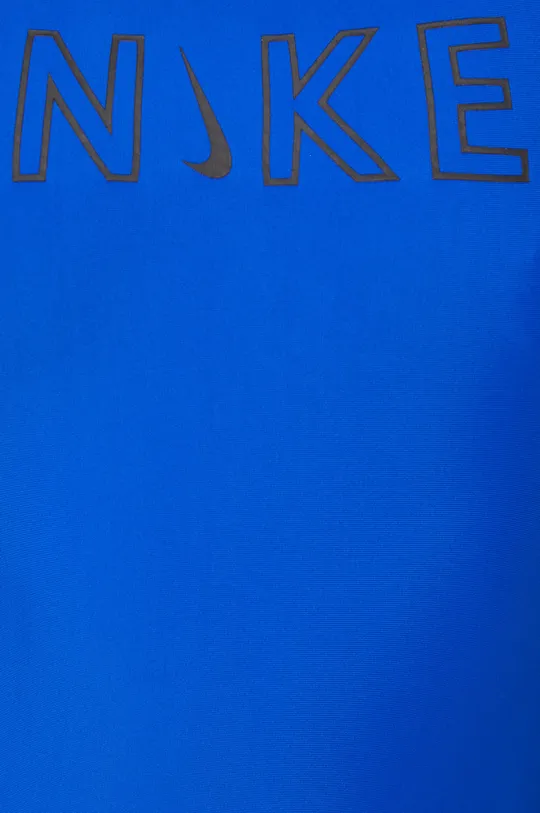 голубой Слитный купальник Nike Cutout